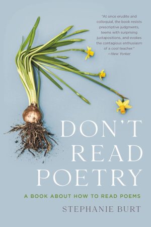Dont Read Poetry by Book Cover