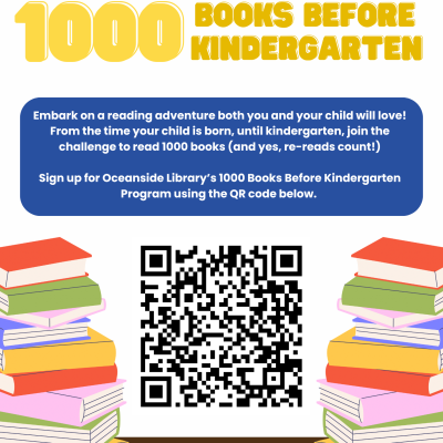 1000 Books Desk Sign Up
